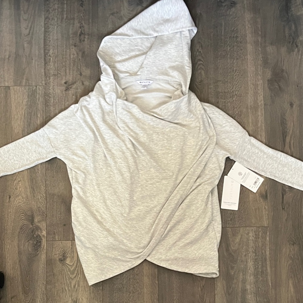 Athleta Purana Wrap Sweatshirt